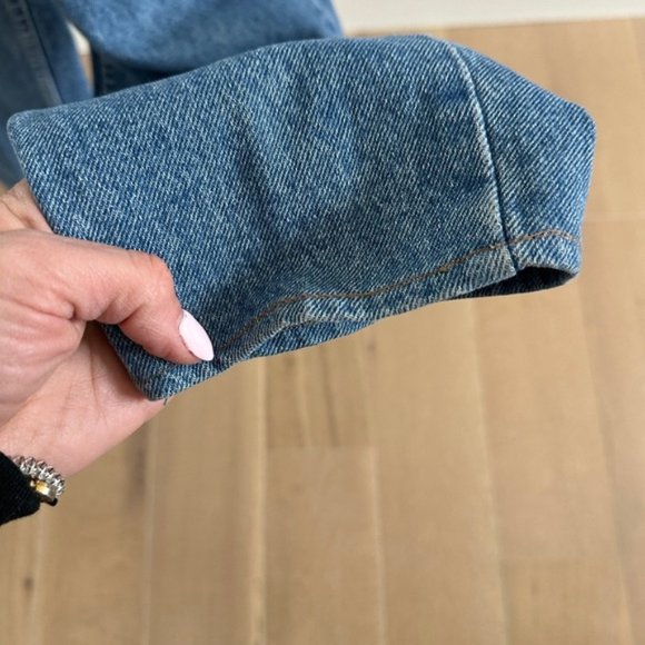 Levi’s Vintage 100% Cotton Blue Denim Jeans Sz 24 High Waist 90’d - Picture 2 of 5